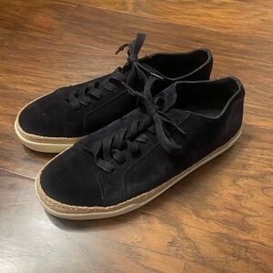 Vince Jadon Suede Espadrille Sneakers Size 6